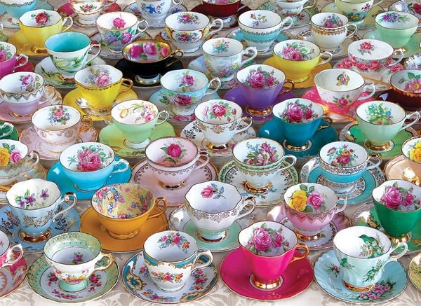 Produktbild: TEACUP COLL 1000PC PUZZLE