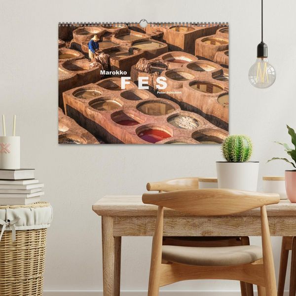 Produktbild: Marokko - Fes (Wandkalender 2026 DIN A3 quer), CALVENDO Monatskalender