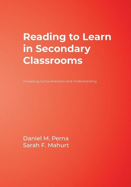Produktbild: Reading to Learn in Secondary Classrooms