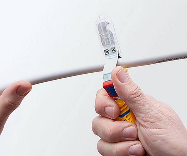 Produktbild: Jokari 10280 NO. 28 H SECURA Abisoliermesser Geeignet f&uuml;r Rundkabel 8 bis 28 mm