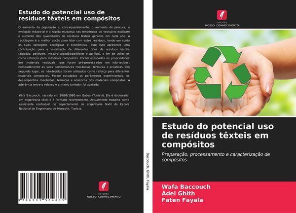 Produktbild: Estudo do potencial uso de res&iacute;duos t&ecirc;xteis em comp&oacute;sitos