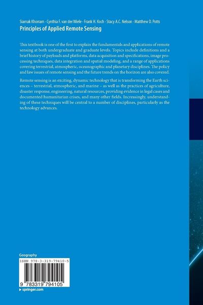 Produktbild: Principles of Applied Remote Sensing