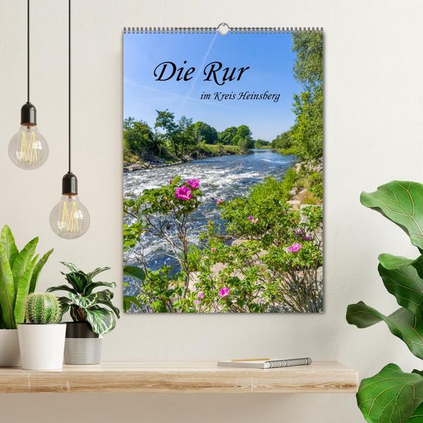 Produktbild: Die Rur im Kreis Heinsberg (Wandkalender 2026 DIN A2 hoch), CALVENDO Monatskalender