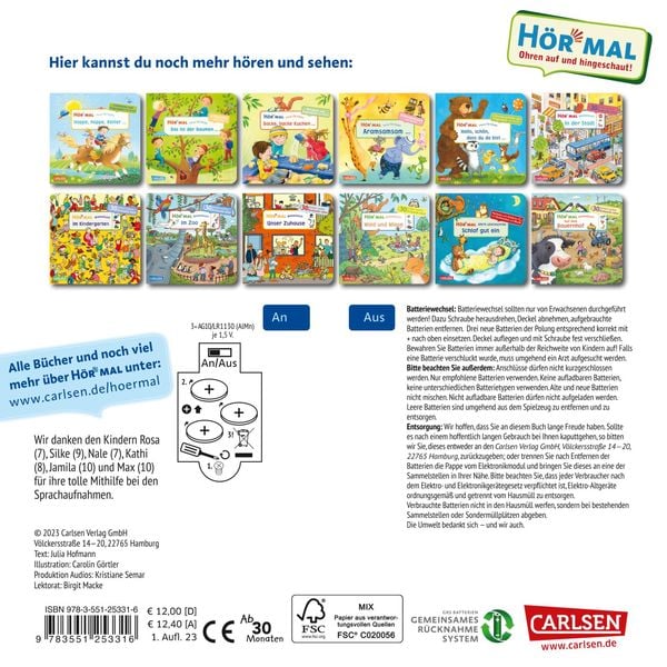 Produktbild: Hör mal (Soundbuch): Wimmelbuch: Am Wasser