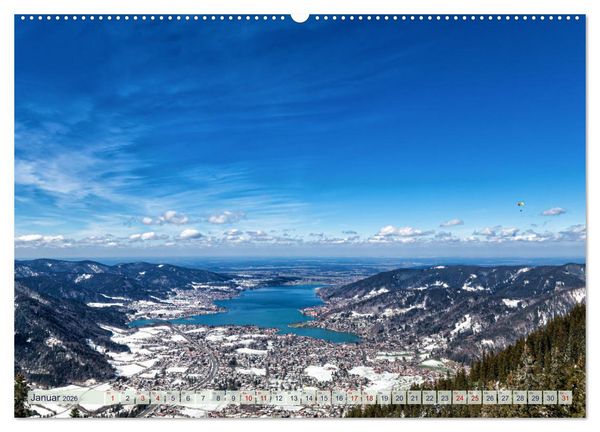 Produktbild: Malerischer Tegernsee (hochwertiger Premium Wandkalender 2026 DIN A2 quer), Kunstdruck in Hochglanz