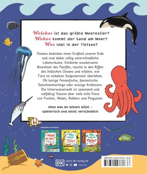 Wissen für Vorschulkids. Was weißt du über Ozeane?