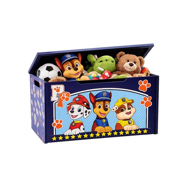 Produktbild: HTI-Living Paw Patrol Spielzeugkiste mit Deckel Kinder Aufbewahrungsbox Blau