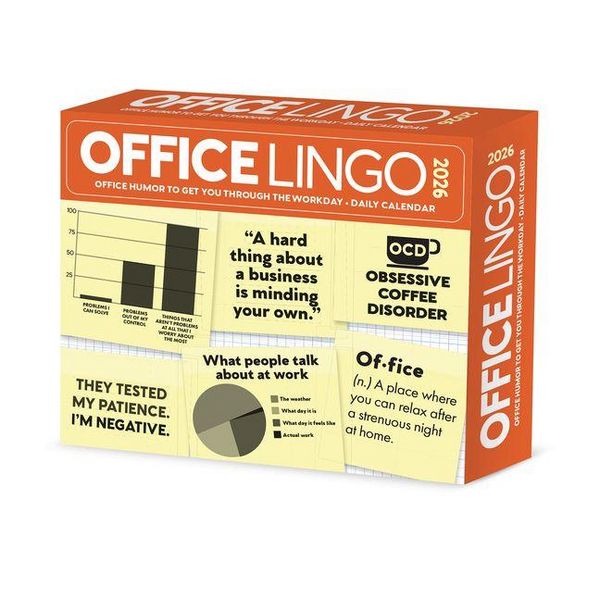 Produktbild: Office Lingo 2026 Box Calendar