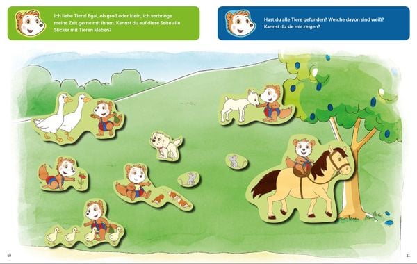 Produktbild: Bobo Siebenschl&auml;fer Stickerbuch