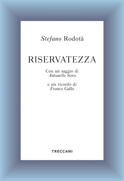 Produktbild: Riservatezza