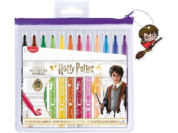 Produktbild: Maped Fasermaler Harry Potter 12 St&uuml;ck