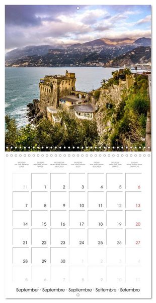 Produktbild: Around Naples (Wall Calendar 2026 12 &times; 12 Inch) CALVENDO 12 Month Wall Calendar
