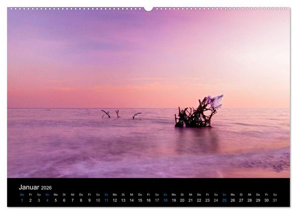 Produktbild: Sonnenunterg&auml;nge (hochwertiger Premium Wandkalender 2026 DIN A2 quer), Kunstdruck in Hochglanz