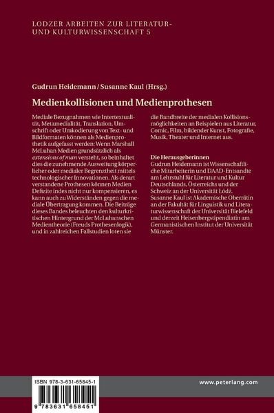 Produktbild: Medienkollisionen und Medienprothesen