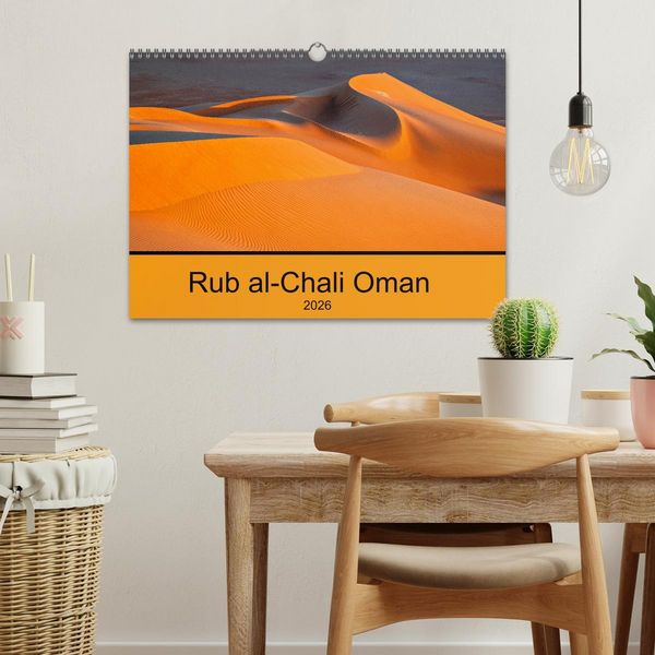 Produktbild: Rub al-Chali Oman (Wandkalender 2026 DIN A3 quer), CALVENDO Monatskalender