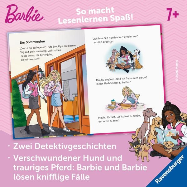 Produktbild: Barbie ermittelt. Tierische Erstleseabenteuer