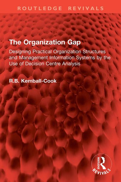Produktbild: The Organization Gap