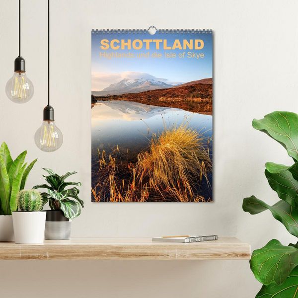 Produktbild: Schottland: Highlands und die Isle of Skye (Wandkalender 2026 DIN A3 hoch), CALVENDO Monatskalender