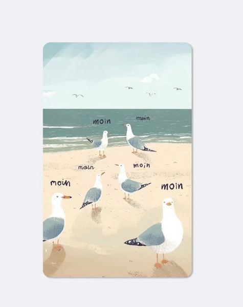 Produktbild: Lunacard Postkarte *Moin M&ouml;we