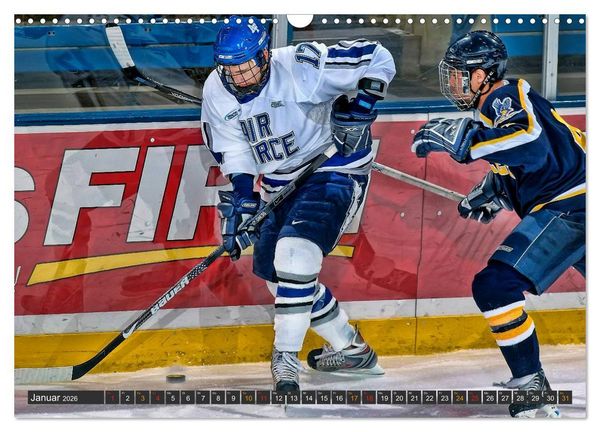 Produktbild: Eishockey - Fairplay und Schl&auml;gerei (Wandkalender 2026 DIN A3 quer), CALVENDO Monatskalender