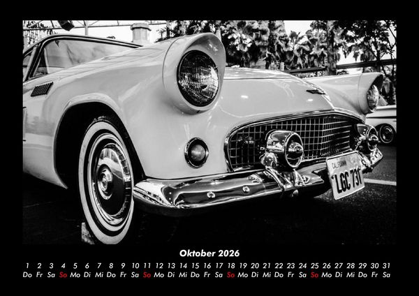 Produktbild: Welt der Oldtimer 2026 Fotokalender DIN A3