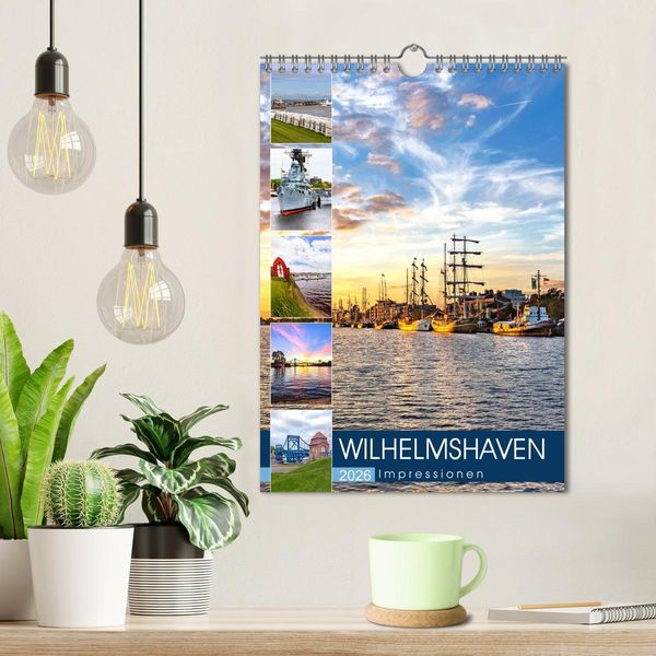Produktbild: Wilhelmshaven Impressionen (Wandkalender 2026 DIN A4 hoch), CALVENDO Monatskalender