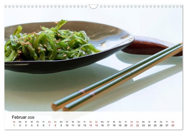 Produktbild: Japanese Cuisine (Wandkalender 2026 DIN A3 quer), CALVENDO Monatskalender