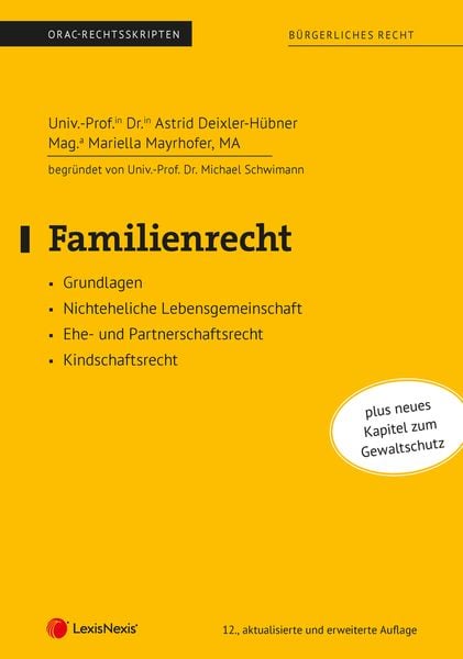 Produktbild: Familienrecht (Skriptum)