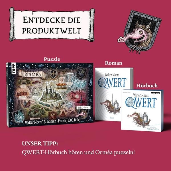 Produktbild: Orm&eacute;a - das offizielle Puzzle aus der Zamonien-Welt von Walter Moers