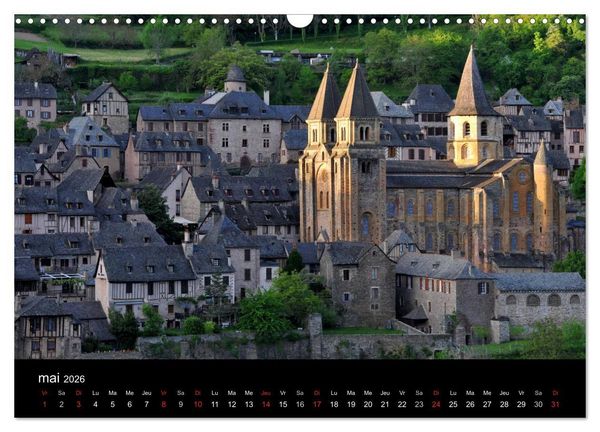 Produktbild: Occitanie (Calendrier mural 2026 DIN A3 vertical), CALVENDO calendrier mensuel