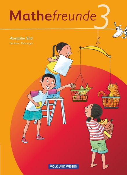 Produktbild: Mathefreunde 3. Schuljahr - S&uuml;d - Sch&uuml;lerbuch mit Kartonbeilagen