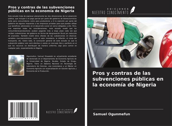 Produktbild: Pros y contras de las subvenciones p&uacute;blicas en la econom&iacute;a de Nigeria