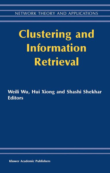 Produktbild: Clustering and Information Retrieval
