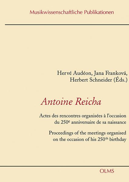 Produktbild: Antoine Reicha