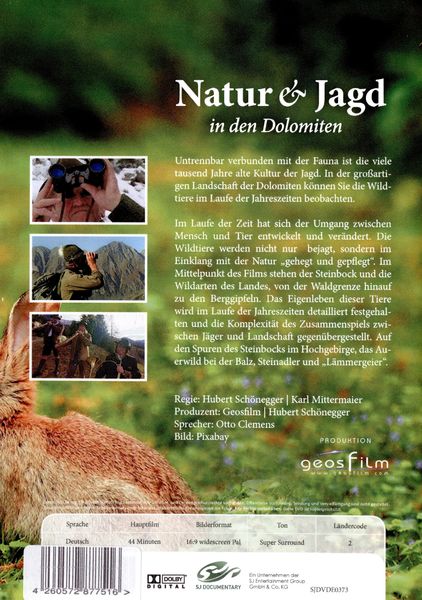 Produktbild: Natur & Jagd in den Dolomiten