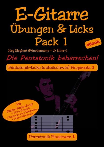 Produktbild: E-Gitarre &Uuml;bungen und Licks Pack 1 - Die Pentatonik beherrschen
