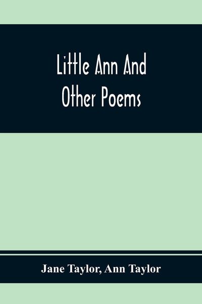 Produktbild: Little Ann And Other Poems