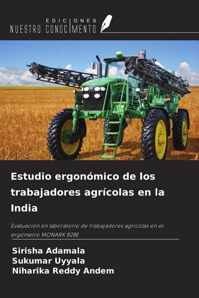 Produktbild: Estudio ergon&oacute;mico de los trabajadores agr&iacute;colas en la India