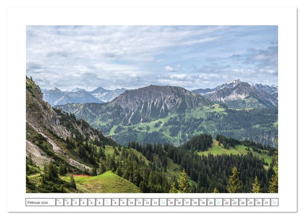 Produktbild: Tiroler Hochtal (Wandkalender 2026 DIN A4 quer), CALVENDO Monatskalender