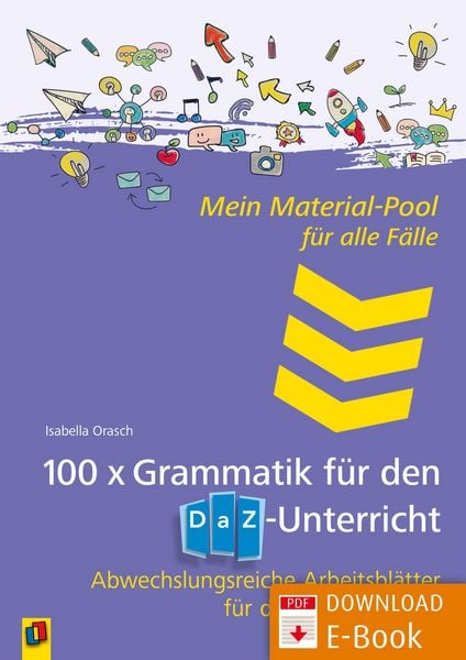 Produktbild: 100 x Grammatik f&uuml;r den DAZ-Unterricht