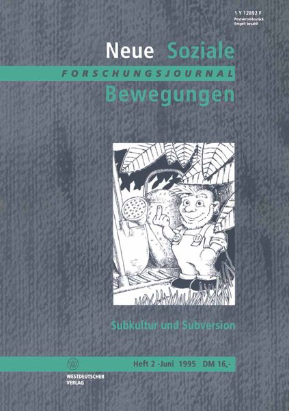 Produktbild: Subkultur und Subversion