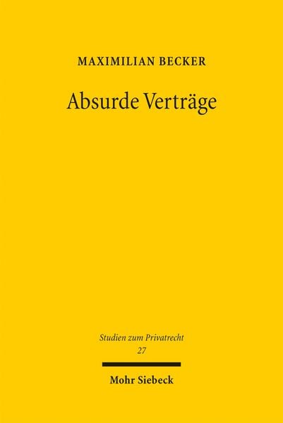 Produktbild: Absurde Vertr&auml;ge