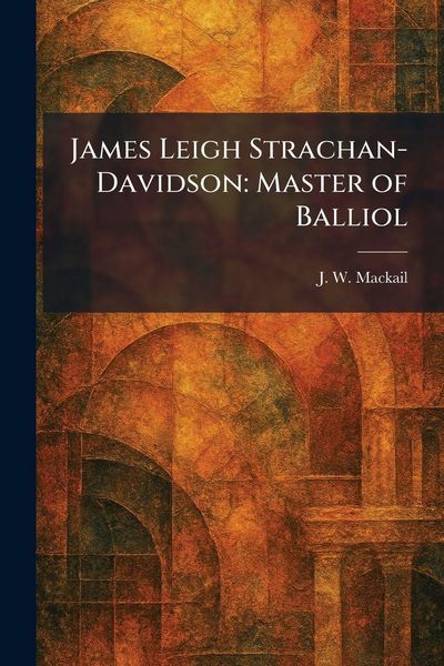 Produktbild: James Leigh Strachan-Davidson