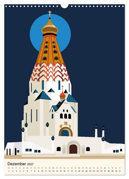 Produktbild: LEIPZIG URBAN (Wandkalender 2027 DIN A3 hoch), CALVENDO Monatskalender