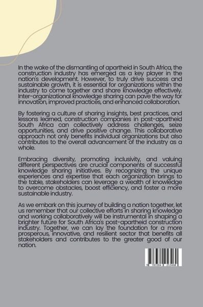Produktbild: : Beyond the Walls: The Need for Inter-Organizational Knowledge Sharing in South African Construction