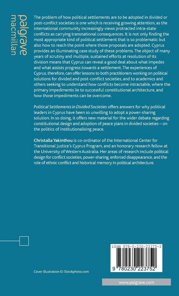 Produktbild: Political Settlements in Divided Societies