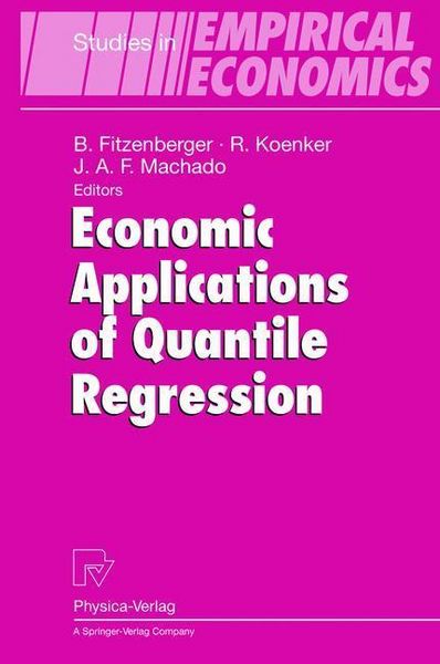 Produktbild: Economic Applications of Quantile Regression