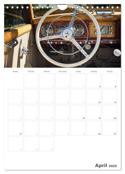 Produktbild: Mercedes Benz 170 SCB (Wandkalender 2025 DIN A4 hoch), CALVENDO Monatskalender
