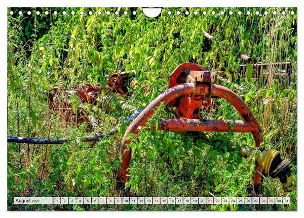 Produktbild: Landmaschinen im Dornr&ouml;schenschlaf (Wandkalender 2027 DIN A4 quer), CALVENDO Monatskalender