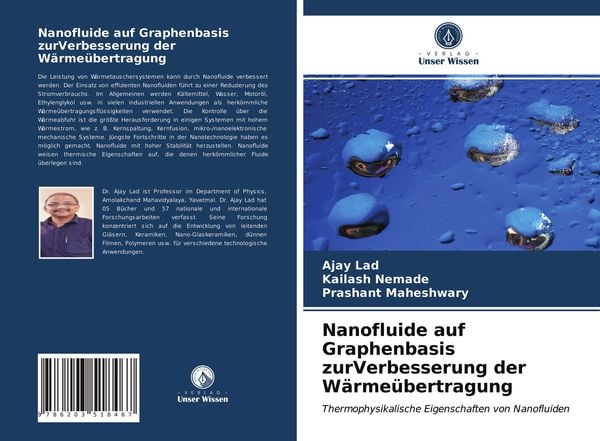 Nanofluide auf Graphenbasis zurVerbesserung der Wärmeübertragung, Taschenbuch von Ajay Lad , Kailash Nemade , Prashant Maheshwary, Verlag Unser